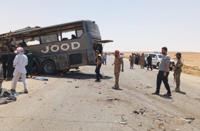 سوريا: 35 وفاة و30 مصابا بحادث سير على طريق دير الزور دمشق