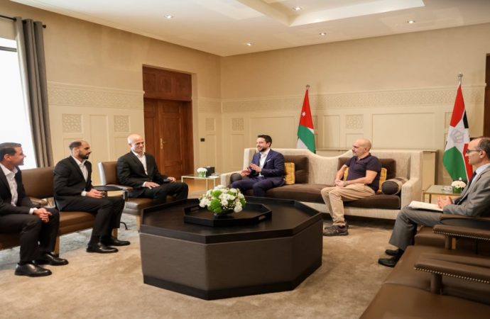 نائب الملك يستقبل الحكام الأردنيين بعد مشاركتهم في كأس العالم