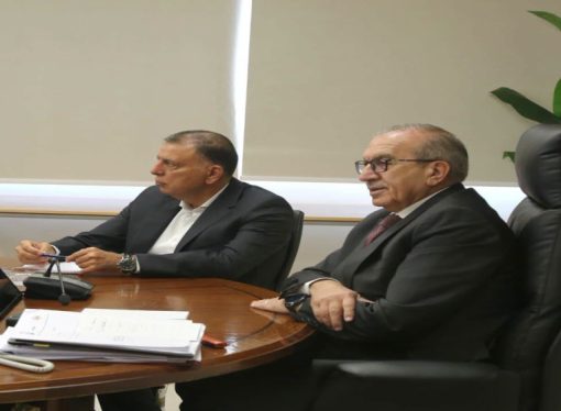 وزيرا الأشغال والداخلية يبحثان تطوير المنافذ الحدودية وفق المعايير العالمية