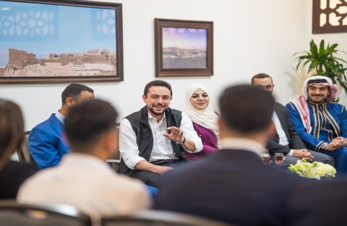 ولي العهد: أفخر بالشباب الأردنيين العاملين في القطاع التكنولوجي والتقني