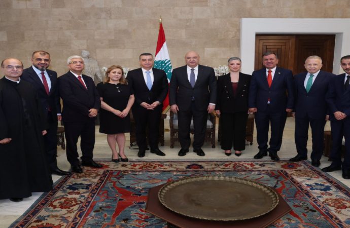 الرئيس اللبناني يؤكد عمق العلاقات الأردنية اللبنانية وتجذّرها