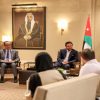 ولي العهد يستقبل أعضاء مجلس شبكة خريجي برنامج خطى الحسين