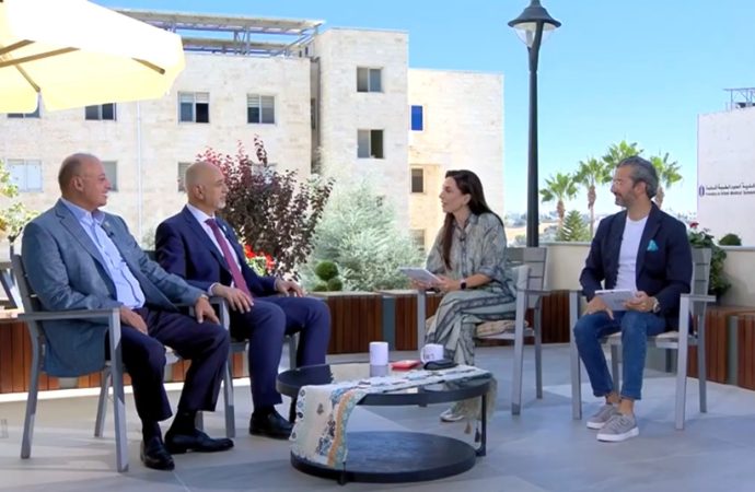 في مقابلة مُتلفزة :  د. الحوراني ود. حمدان يضيئان على الخطة الاستراتيجية لجامعة عمان الأهلية والتخصصات الحديثة والتقنية