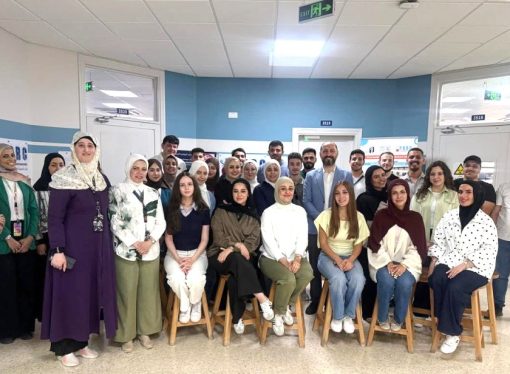 دورة تدريبية بمركز البحوث الدوائية والتشخيصية في عمان الاهلية حول الهندسة الطبية الحيوية