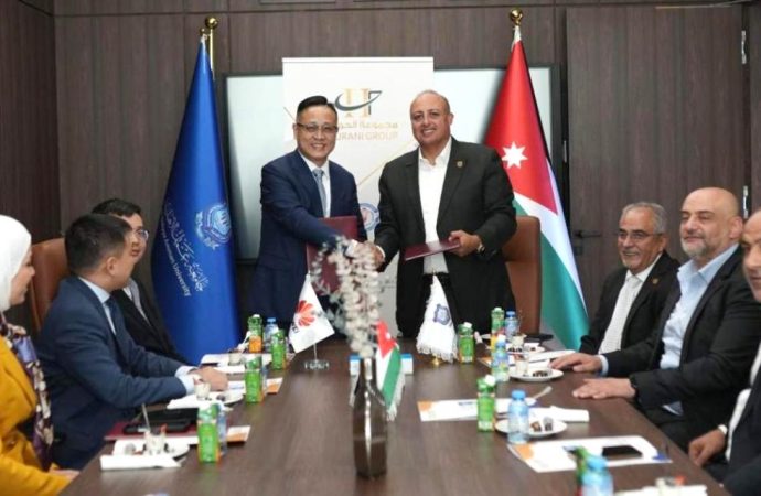 مذكرة تفاهم استراتيجية بين مجموعة الحوراني وشركة هواوي الأردن لتعزيز التعاون بتكنولوجيا المعلومات والاتصالات