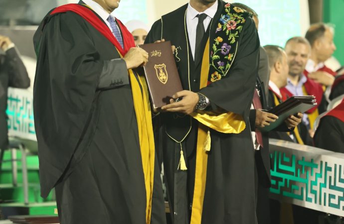 بشر محمد خير قرباع.. مبارك تخرجك من الجامعة الأردنية