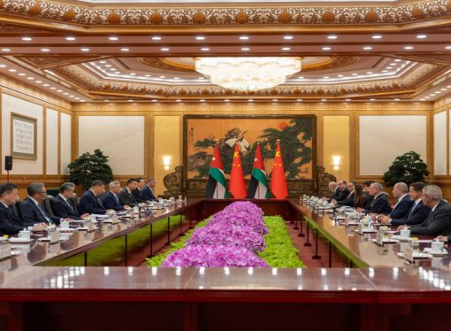بيان أردني صيني: أي ترتيبات بشأن غزة يجب أن تضمن تولي الفلسطينيين حكم أنفسهم
