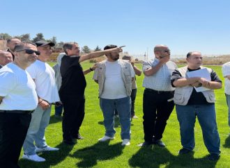 متابعة ميدانية لمشاريع تطوير وتأهيل المنشآت الرياضية في السلط والرصيفة