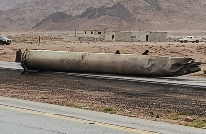 الجيش: سقوط 3 صواريخ في مناطق نائية وبعيدة عن التجمعات السكانية
