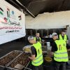 الحملة الأردنية والخيرية الهاشمية توزعان وجبات عن أرواح شهداء الكرك بغزة