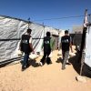 “الخيرية الهاشمية” تواصل توزيع الخبز على الأسر في مخيمات النزوح بغزة